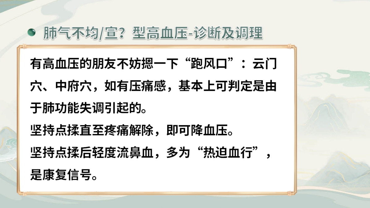 三维调养高血压综合调理方案! 三维调养高血压综合调理方案!
