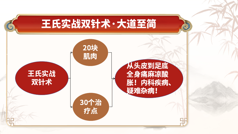 探秘王氏实战双针术