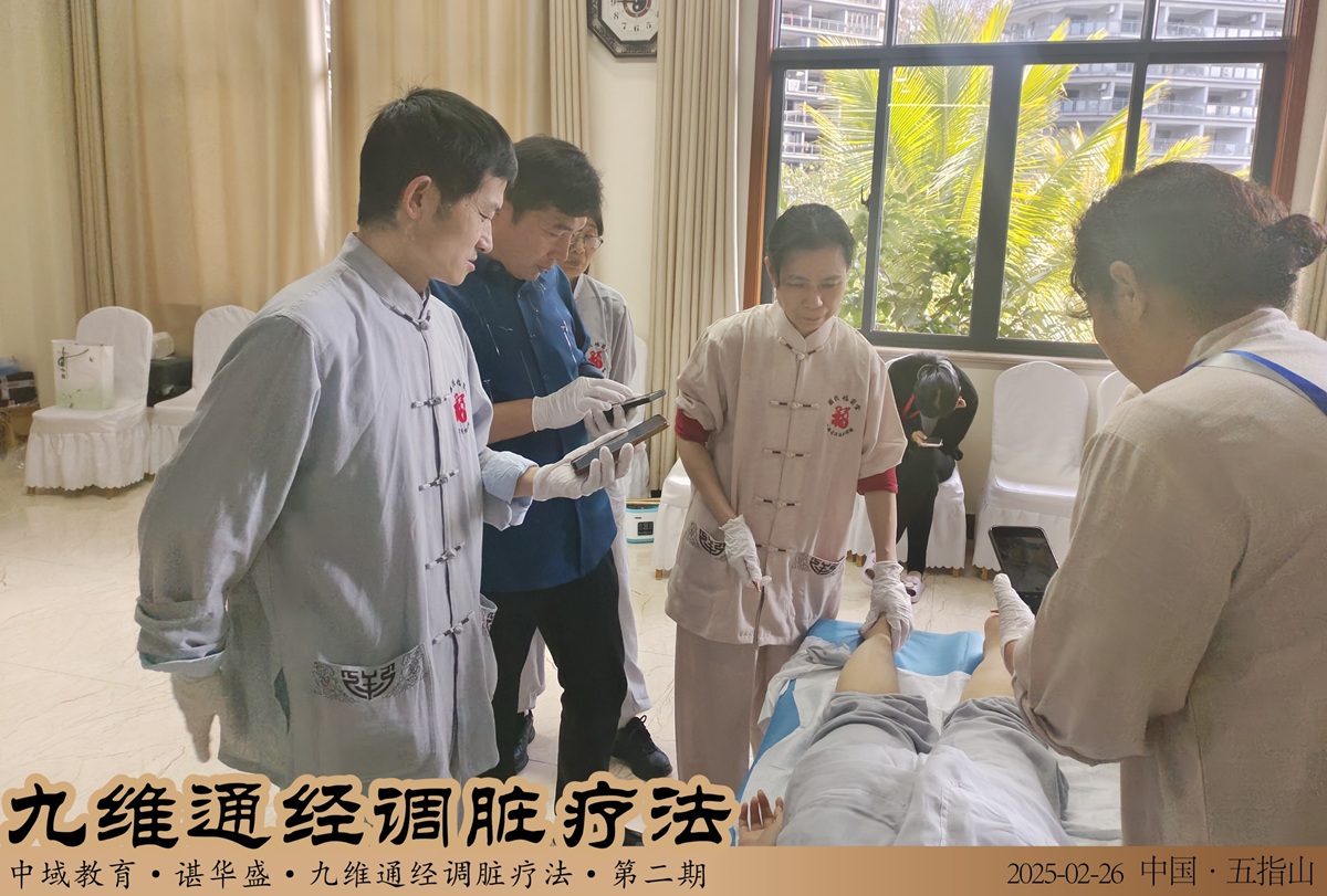 中域教育第 2 期九维通经调脏疗法弟子密训(海南站)圆满落幕! 中域教育第 2 期九维通经调脏疗法弟子密训(海南站)圆满落幕!