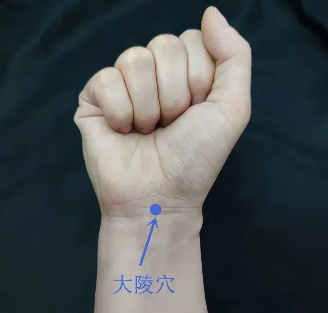 大陵穴（心包经）